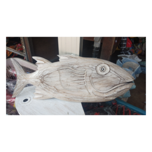 Fish Carving - Fish Panel Engraving