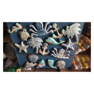 Fish Carving - Sea Life Magnets