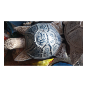 Fish Carving - Big Turtle Engraving