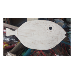 Fish Carving - Plain Wood Fish