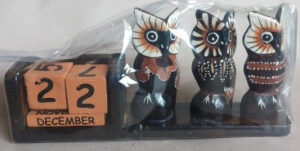 Mini Cute Owl Calendar