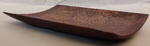 Tray wood Rooftile Model Size Long, color Dark Brown