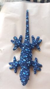 Gecko Sand Toy with water Pattern Jumbo Size