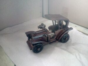 Art Decoration of Mini Wooden Car Antique color